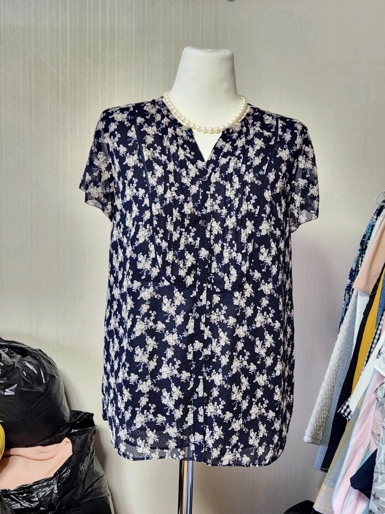 BCBG 쉬폰 블라우스 3
