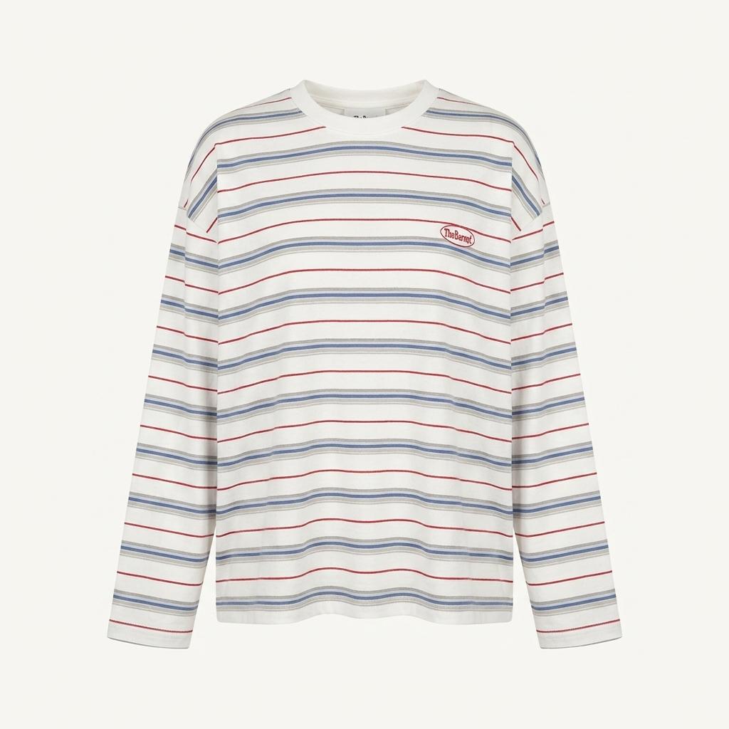 더바넷 lang stripe overfit t-shirt 1