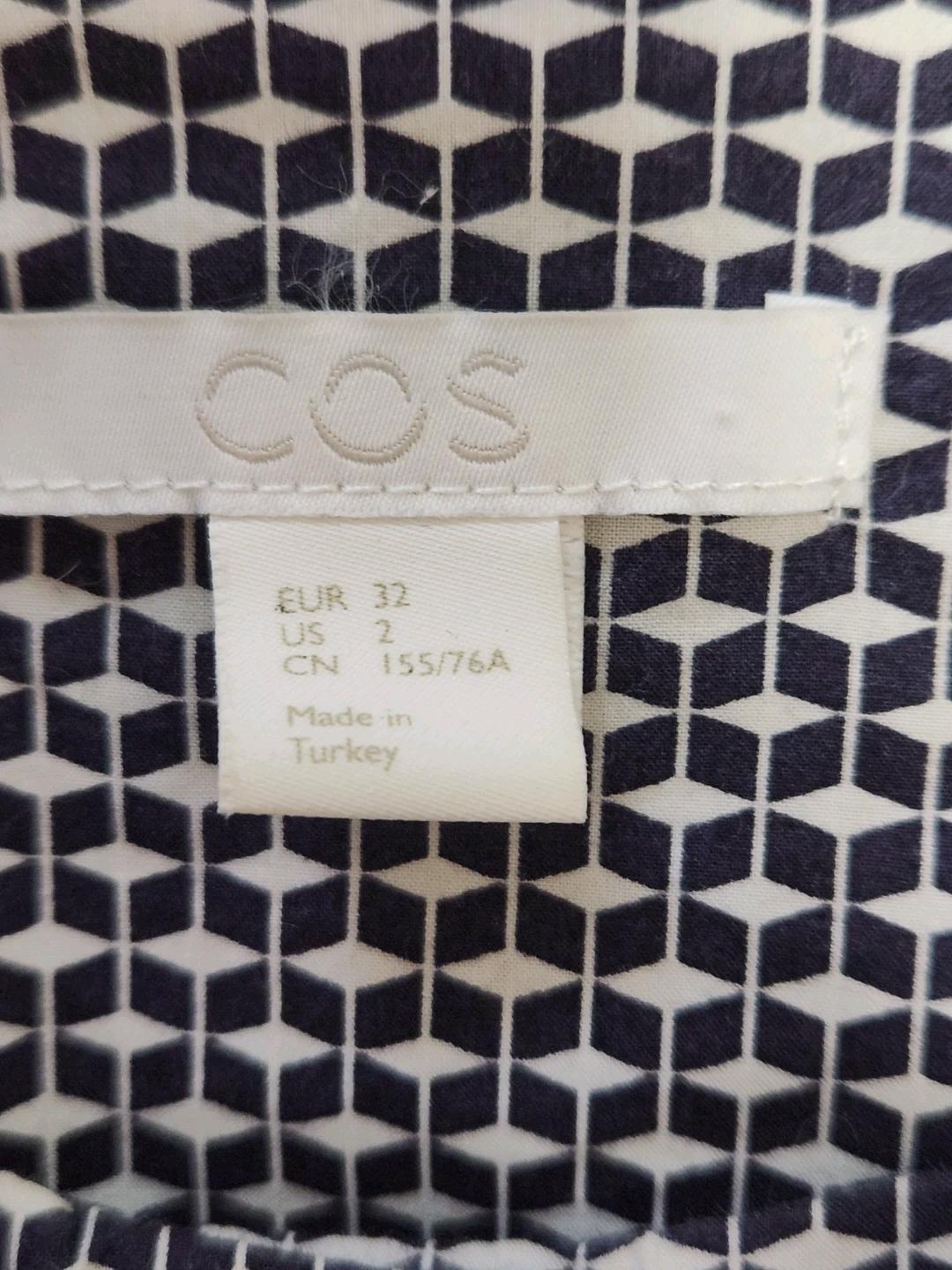 COS 패턴 블라우스 EUR32 4