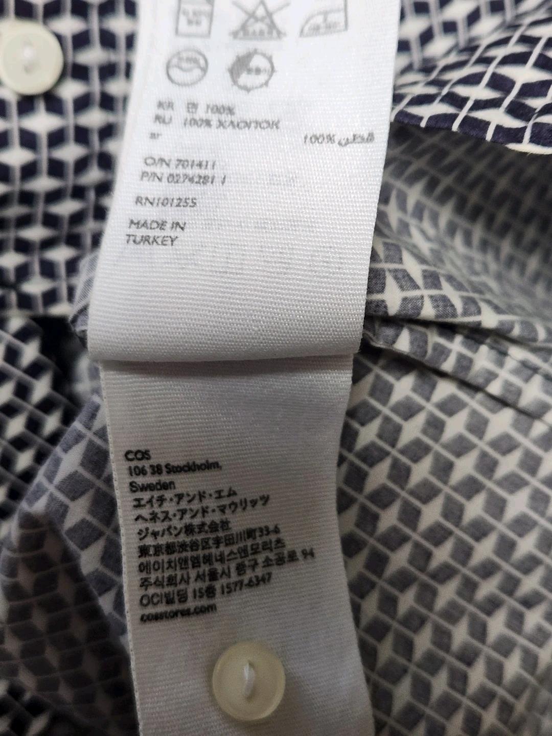 COS 패턴 블라우스 EUR32 7