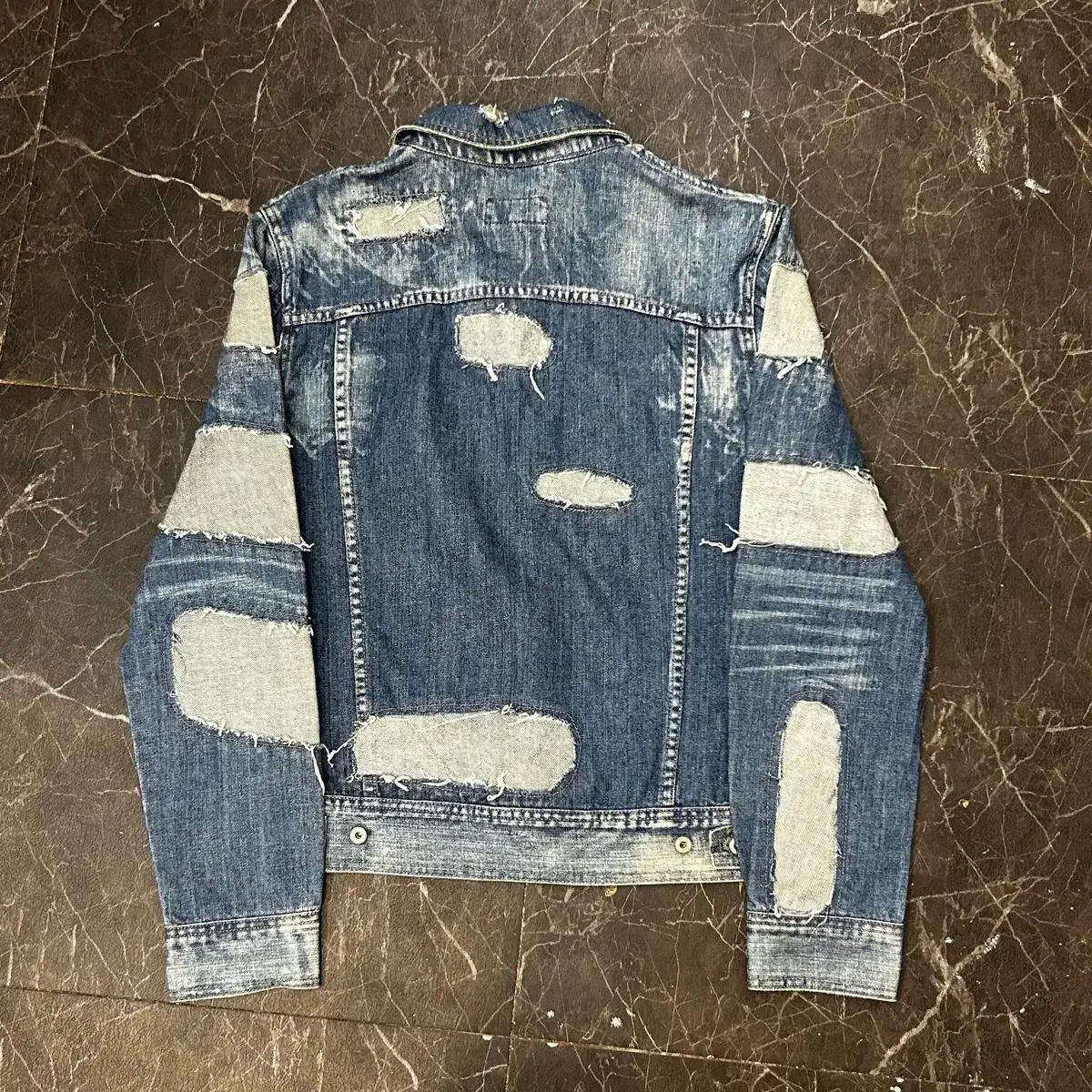 L D&G 투포켓 청 데님 자켓 4