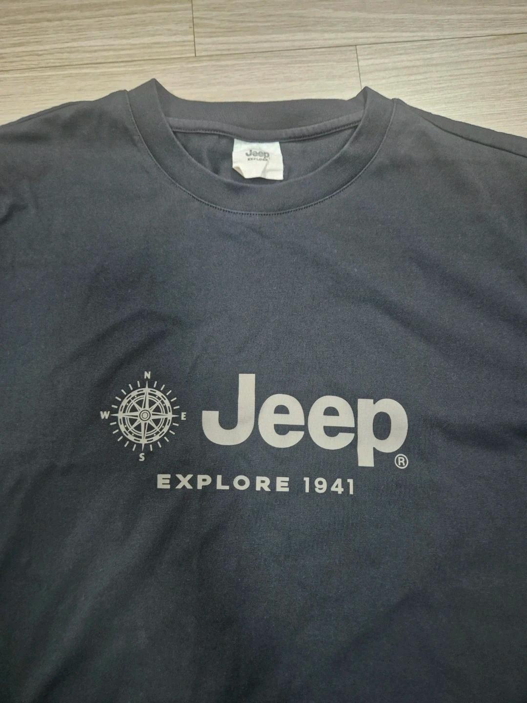 Jeep Explore 1941 블랙 반팔티 3XL 4