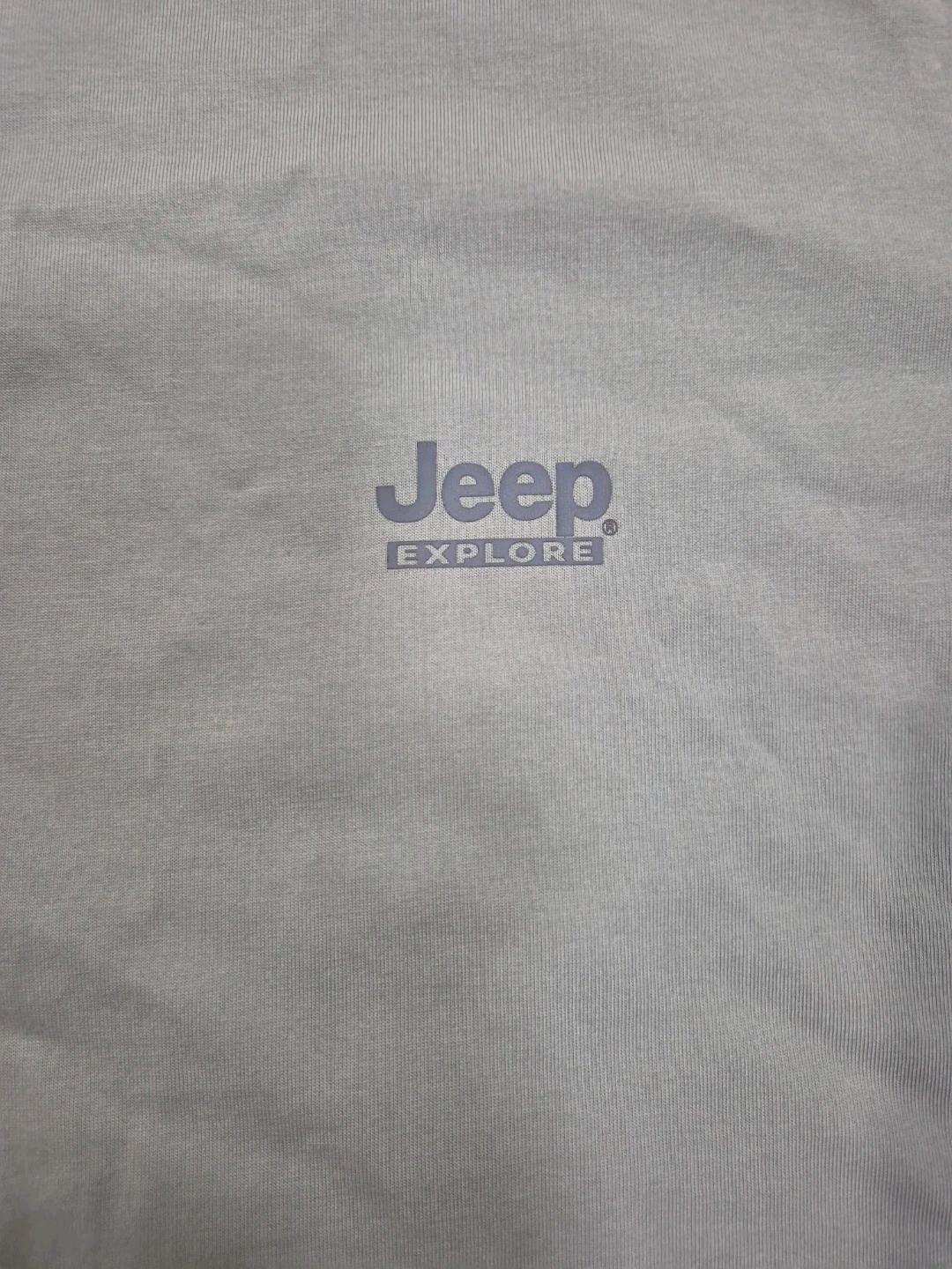 Jeep Explore 남성 2XL(110) 그레이 반팔티 3
