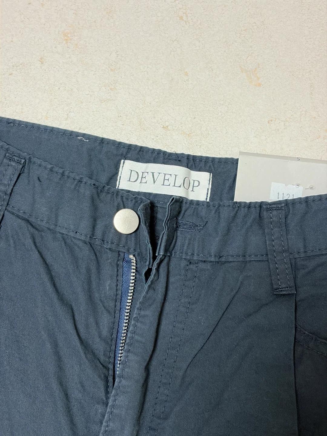 DEVELOP 네이비 와이드 팬츠 5