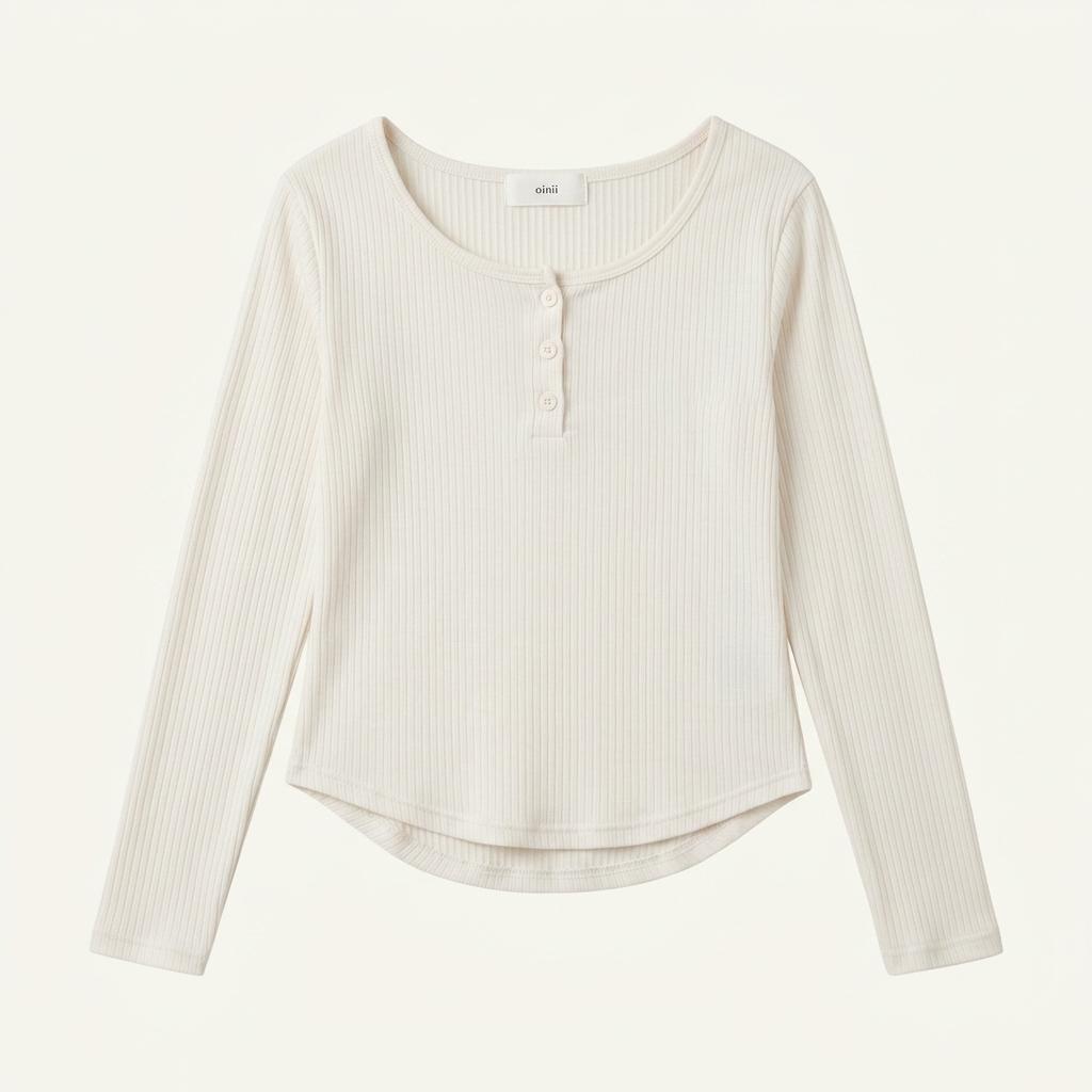 오이니 유즈 탑 아이보리 yuse top