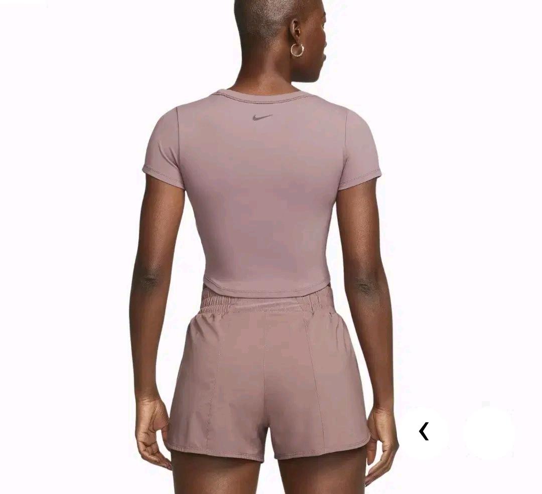 나이키 원 피티드 반팔 크롭탑 L 3