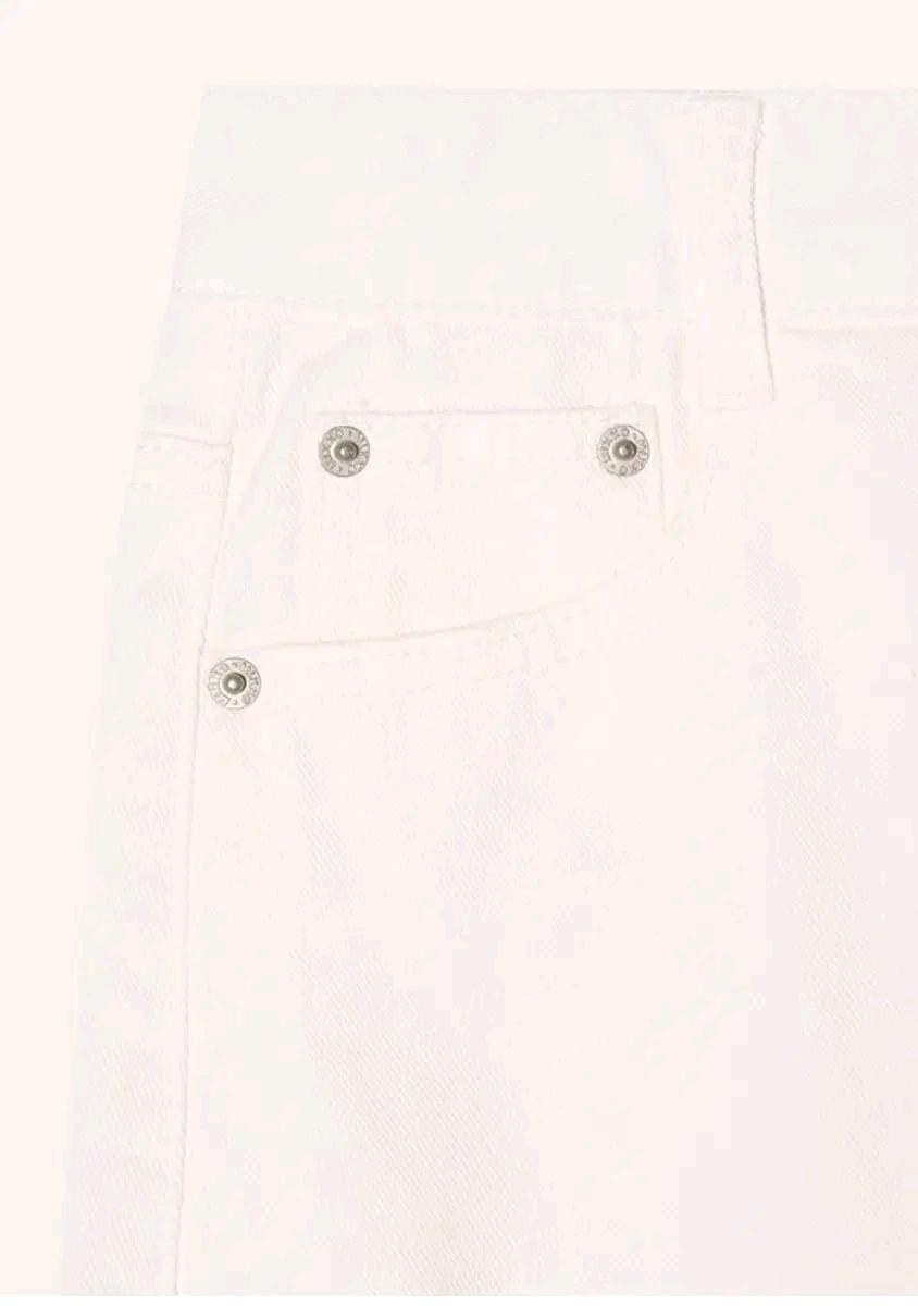 [미쏘] 데님 3.5부 쇼츠, 아이보리 26 7