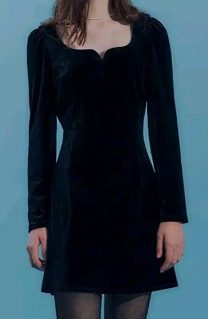 새상품 이바나 헬싱키 Olivia velvet dress, s 2