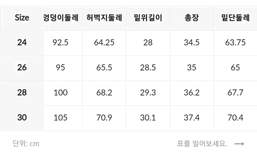  미쏘 3부 숏 반바지 블랙, 26 8