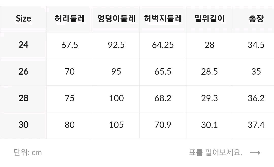  미쏘 3부 숏 반바지 블랙, 26 7
