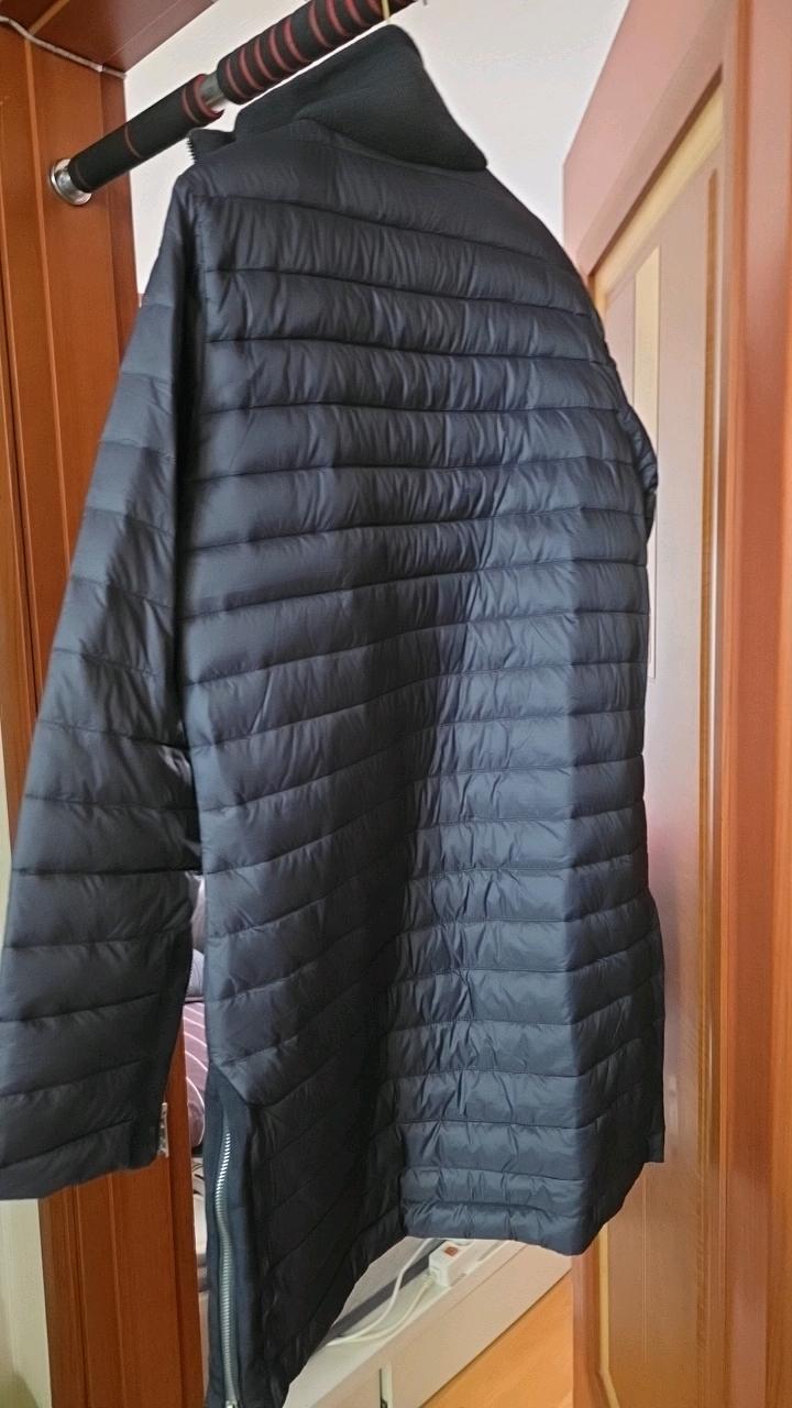 TH 경량 롱 패딩 점퍼 블랙 3