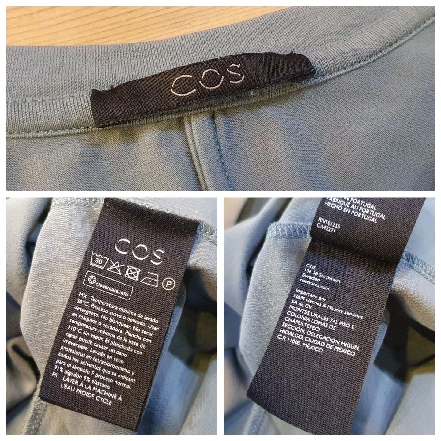 55/77.COS 개더드 스판 원피스 8