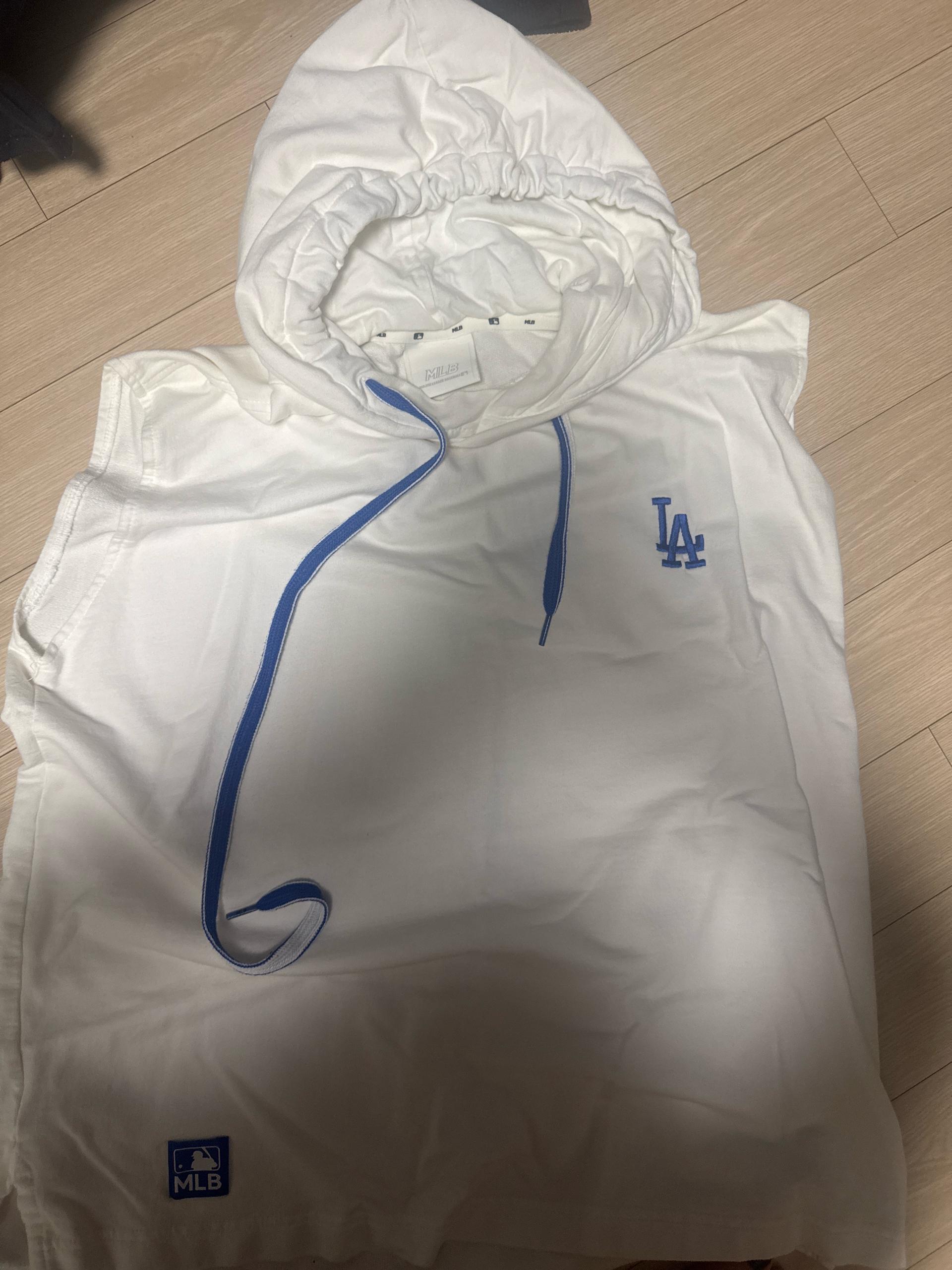 MLB LA다저스 민소매 후드 티셔츠 4