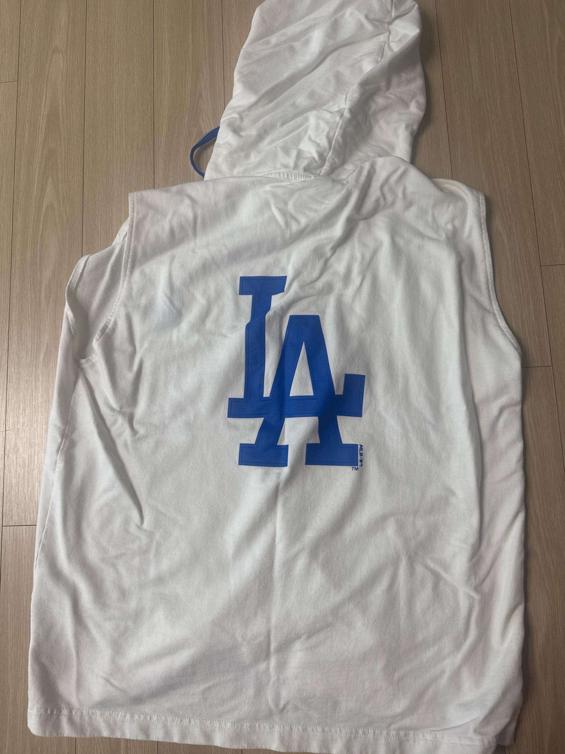 MLB LA다저스 민소매 후드 티셔츠 5