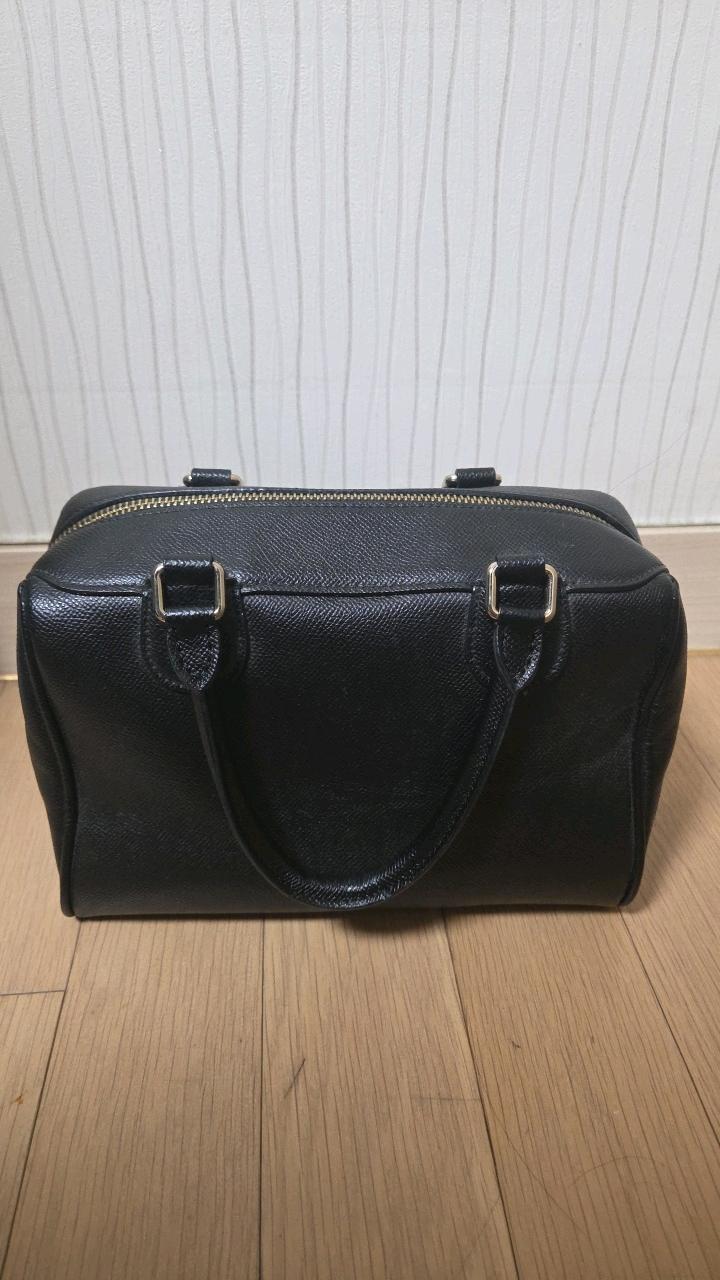 코치 가죽 사첼백 블랙 미니 토트백 3