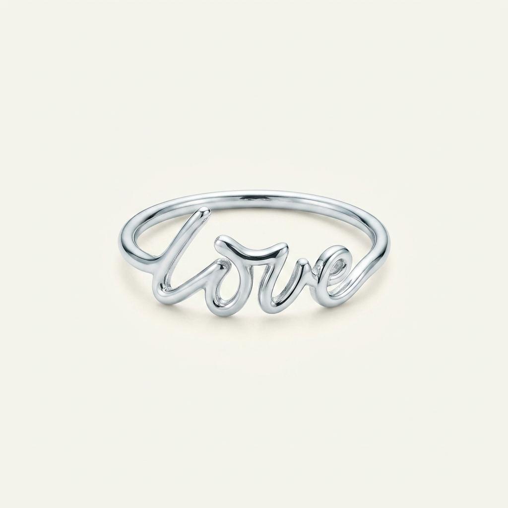 [Tiffany & Co.] 티파니 팔로마 피카소 그래피티 러브 링 실버