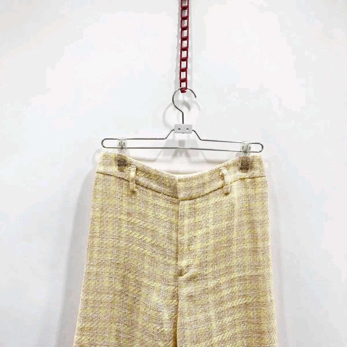 ZARA 여성트위드 와이드팬츠 M 진스센스 3