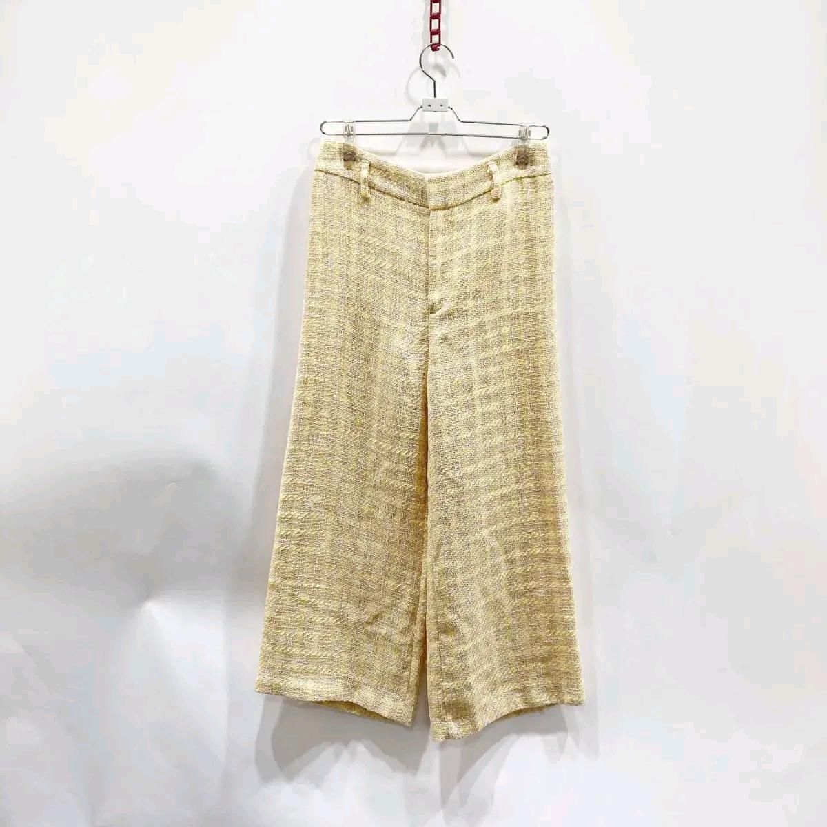 ZARA 여성트위드 와이드팬츠 M 진스센스 2