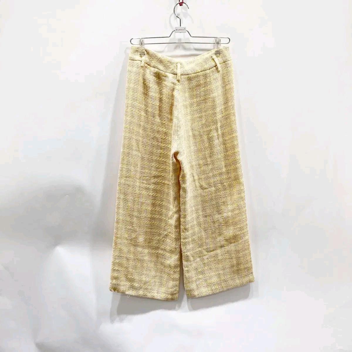 ZARA 여성트위드 와이드팬츠 M 진스센스 4