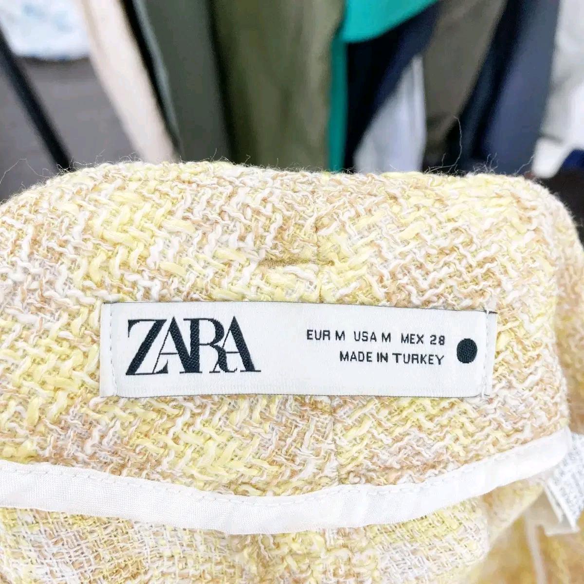 ZARA 여성트위드 와이드팬츠 M 진스센스 5