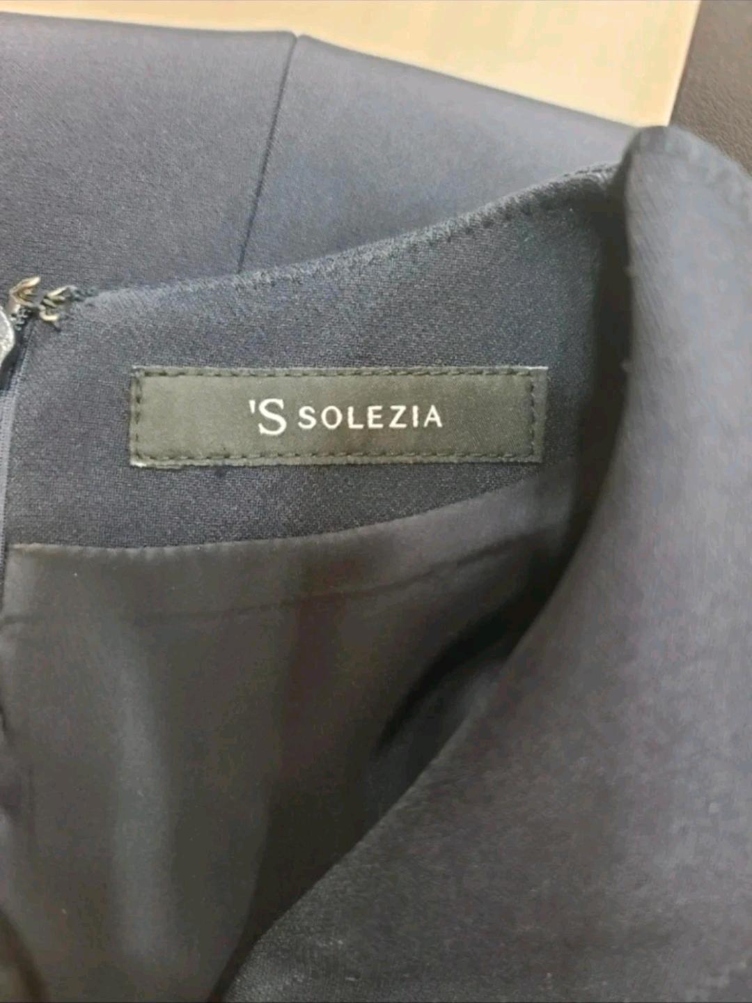 'S SOLEZIA 네이비 벨트 원피스 85 3