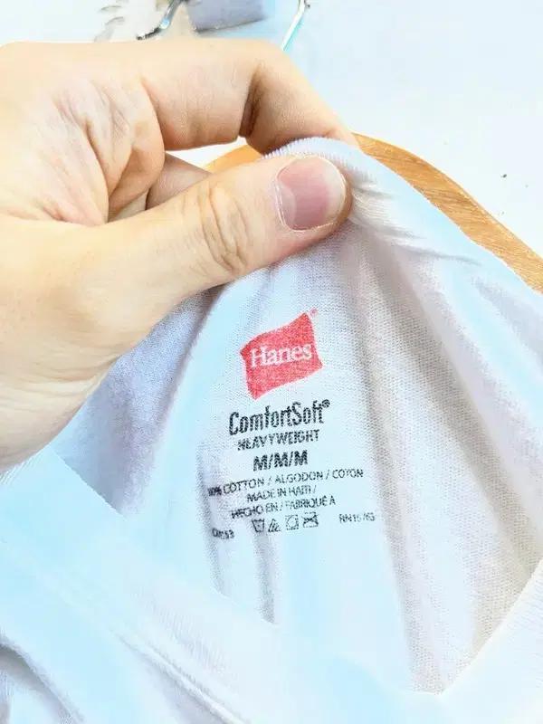 HANES 헤인즈 비딩 USA 하트 반팔 티셔츠 4