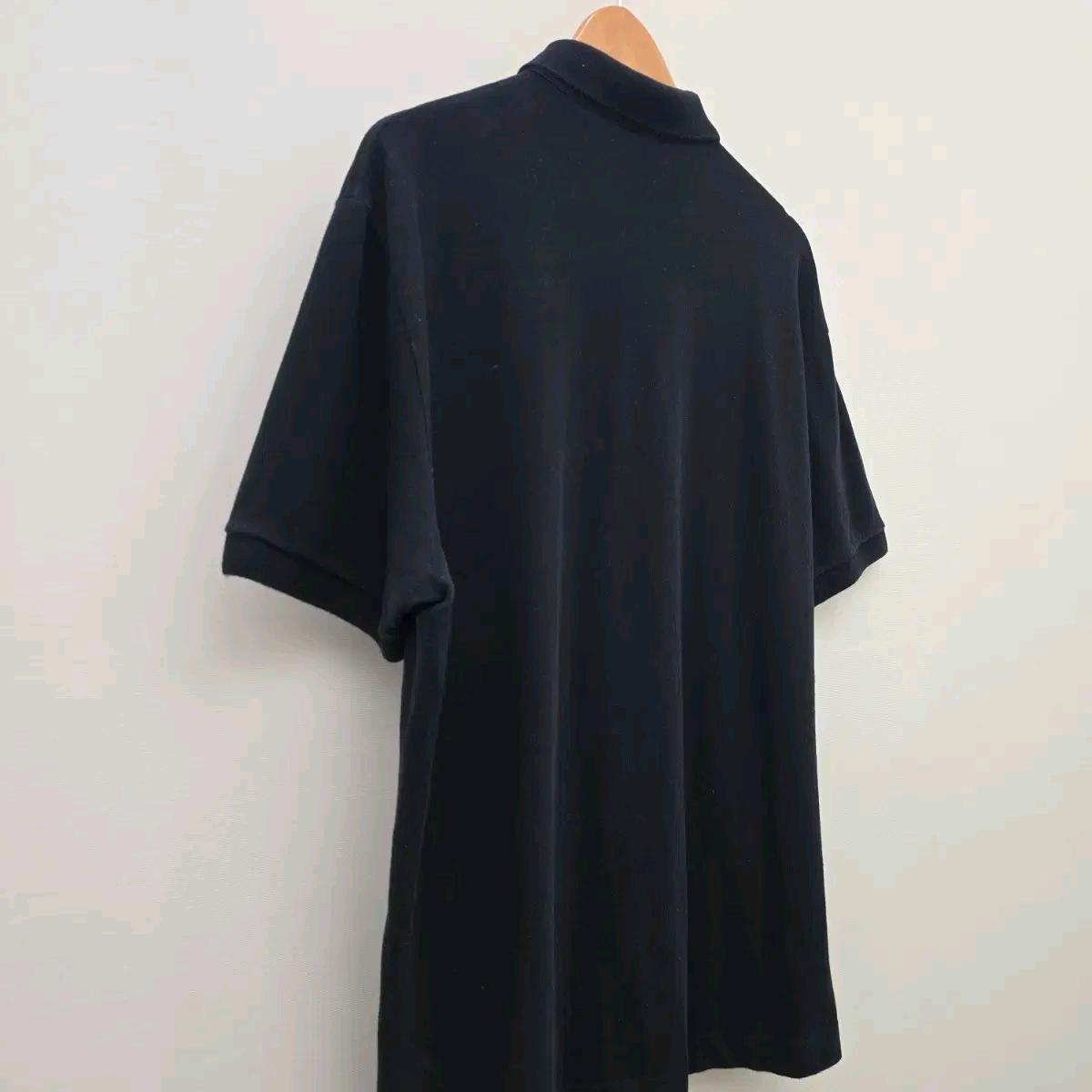 라코스테 정품 톤온톤 와펜 반팔 피케 셔츠 (블랙 / XL) 7