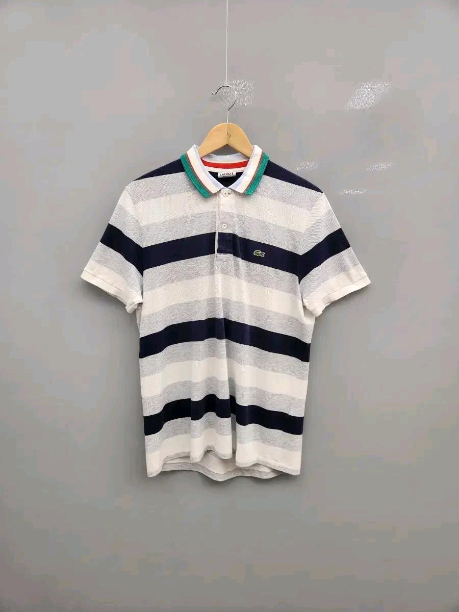 라코스테 정품 멀티 스트라이프 카라티 2