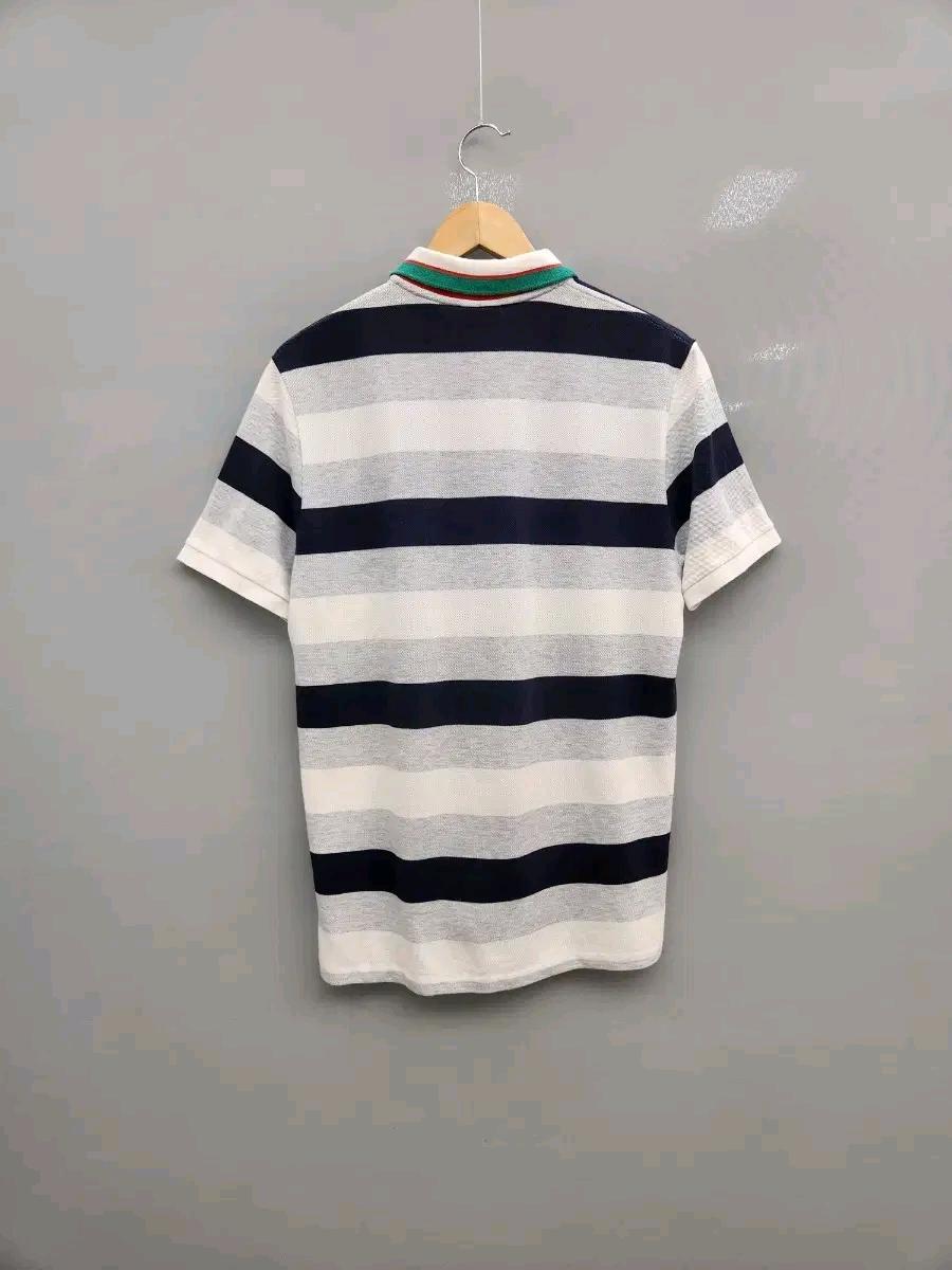 라코스테 정품 멀티 스트라이프 카라티 5