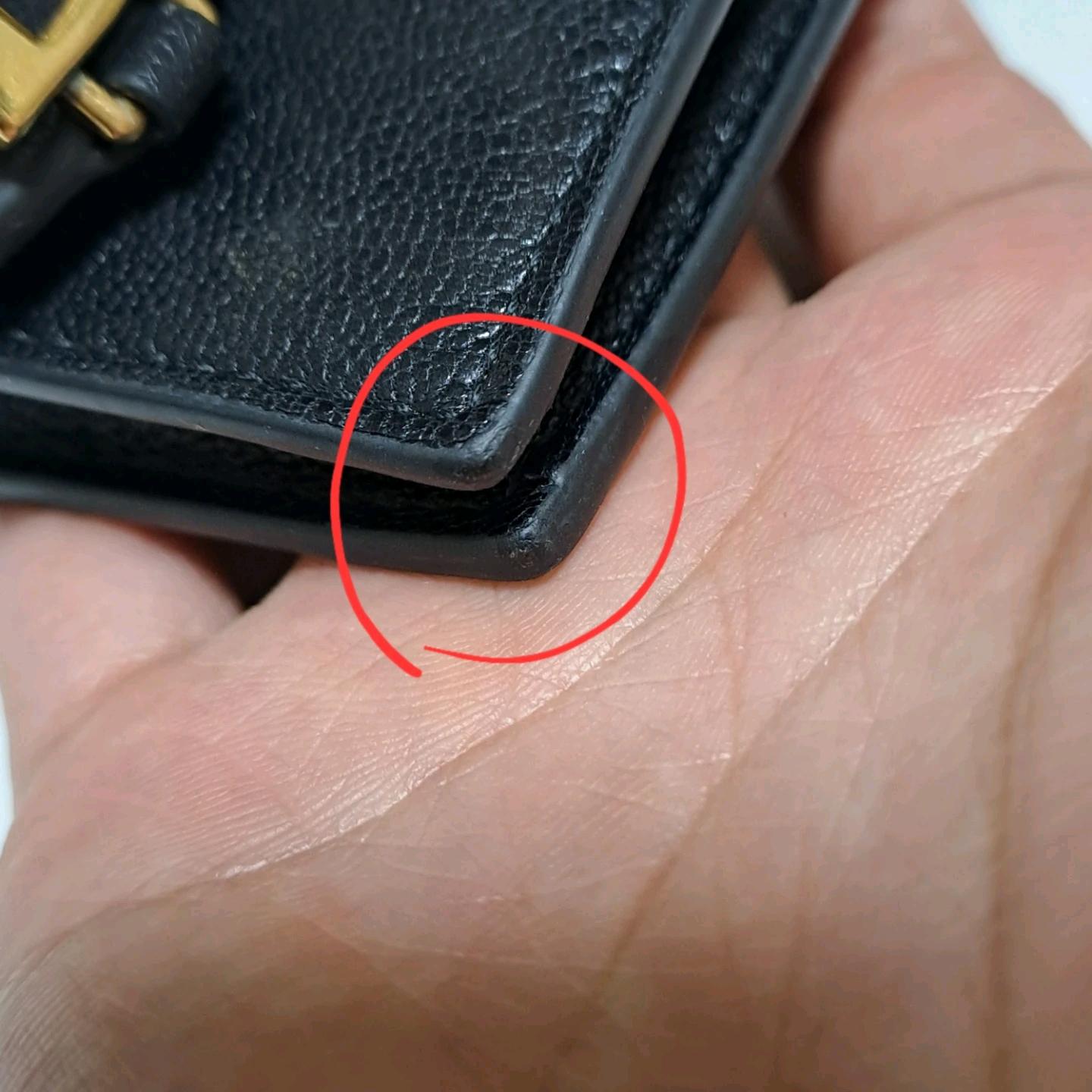 [100%/정품] 디올 새들 블룸 카드지갑 블랙 단품, 디올지갑,디올카드지갑 9