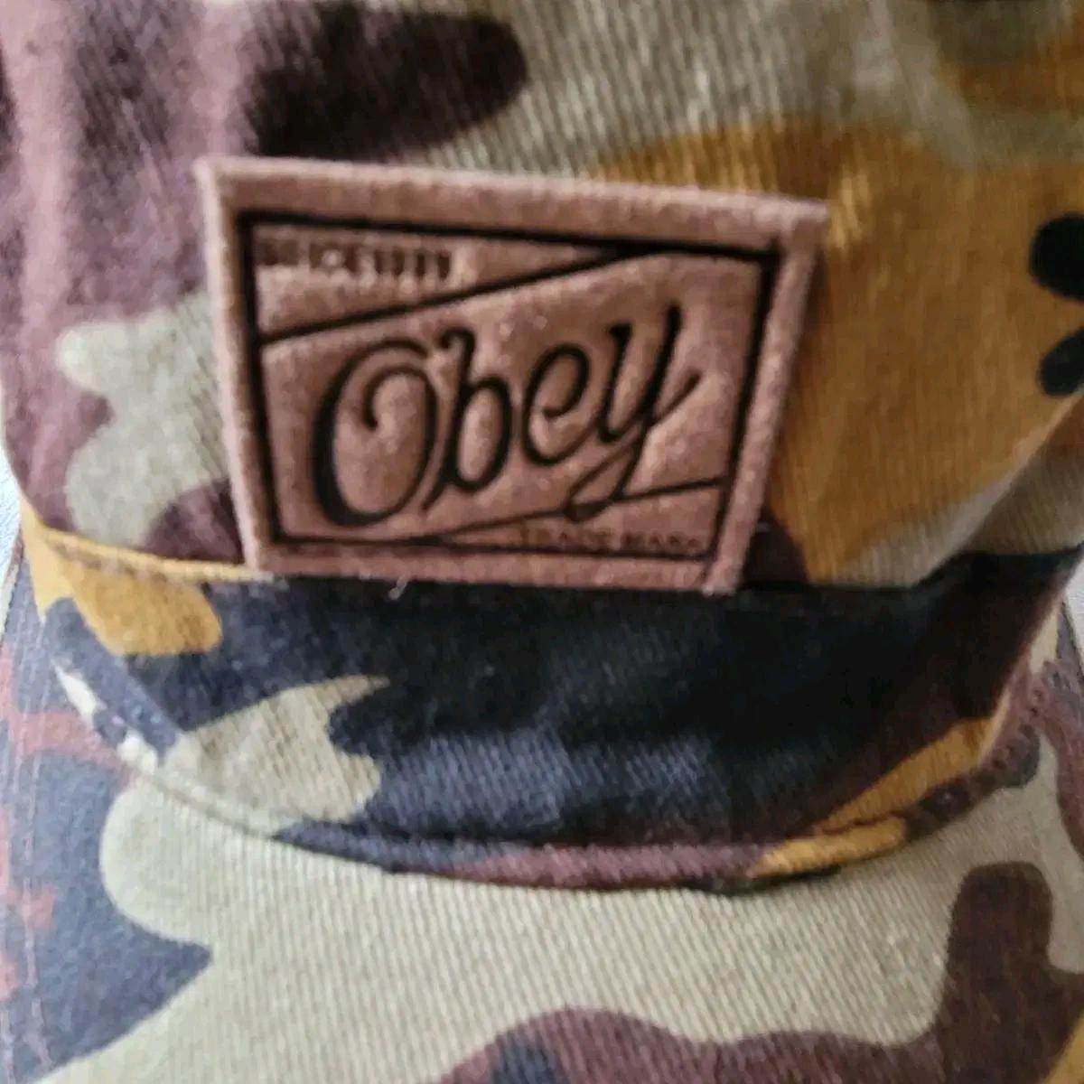 obey 모자 밀리터리 군모 3