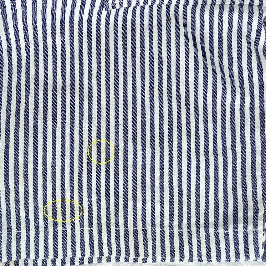 타미진스 여성 여름 마혼방 밴딩반바지 블루M (HU45724) 7