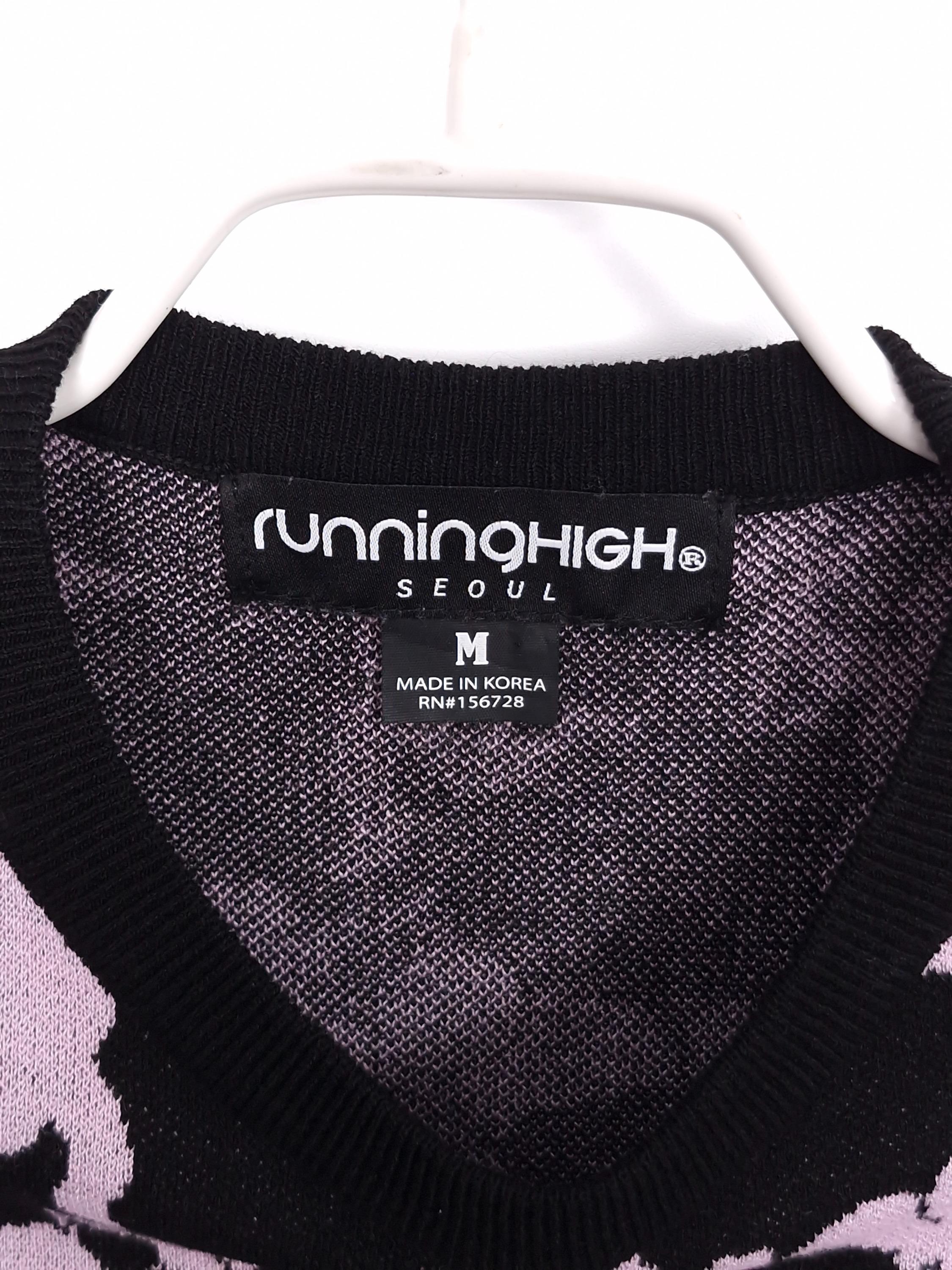 러닝하이 RUNNINGHIGH 반팔 니트 M [A561] 4