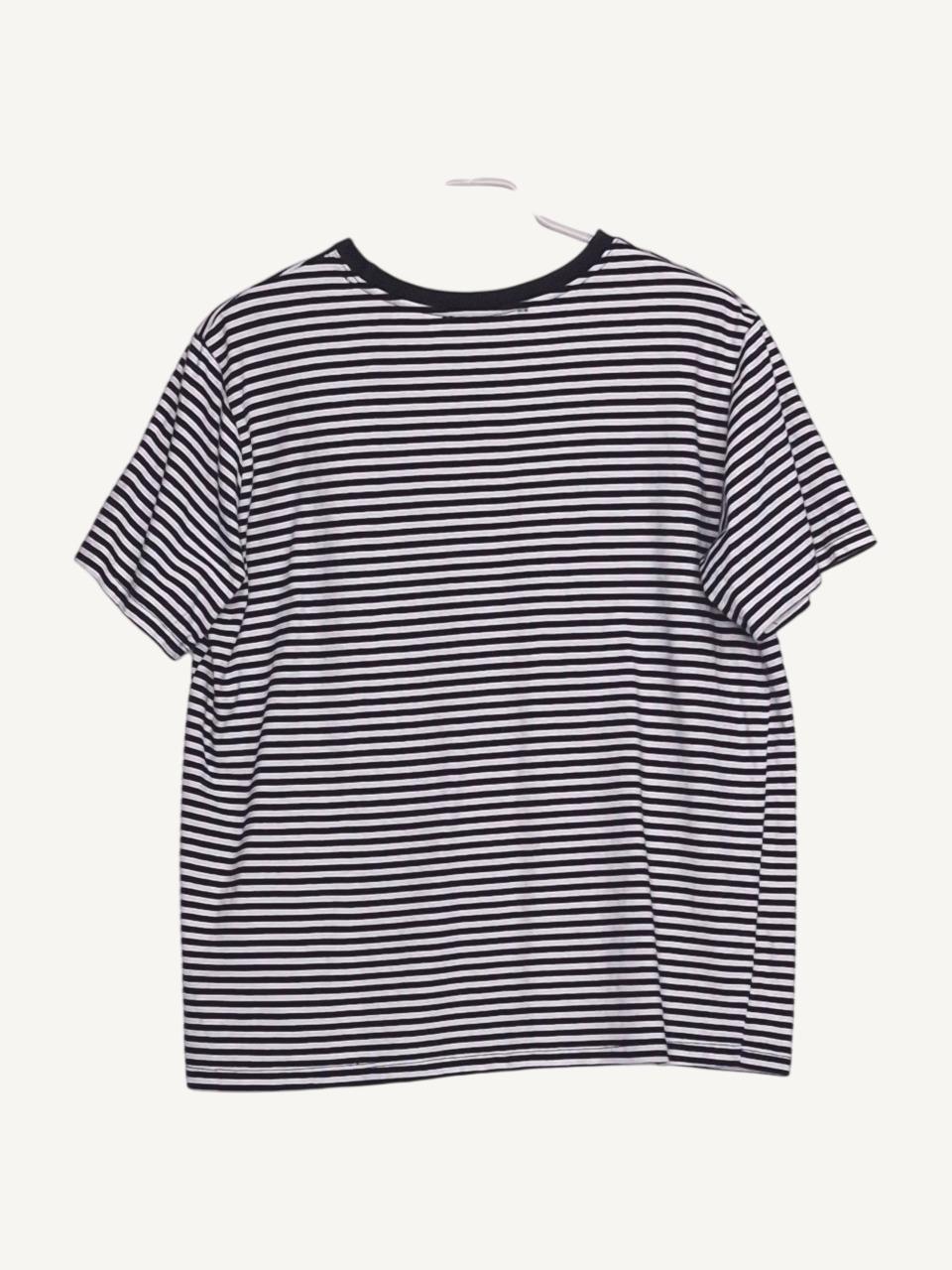 룩캐스트 LOOKAST 스트라이프 반팔티셔츠 ONE SIZE [A563] 3