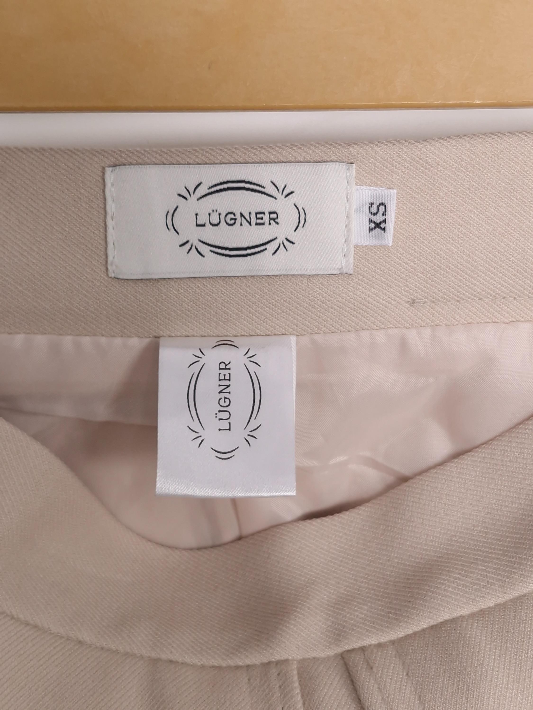 루그너 LUGNER 베이지 치마 XS [A565] 4