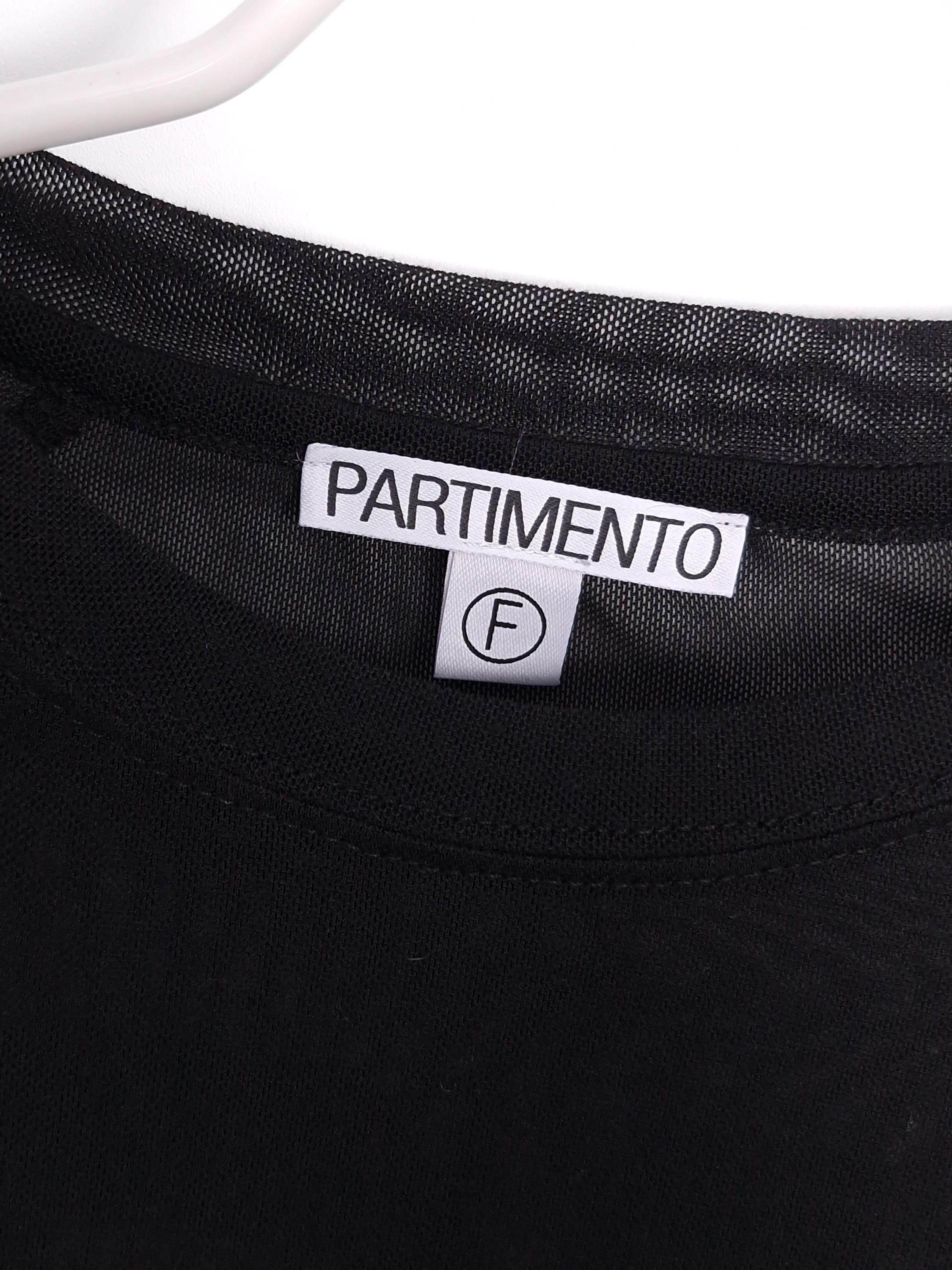 파르티멘토 PARTIMENTO 시스 긴팔티셔츠 F [A571] 4