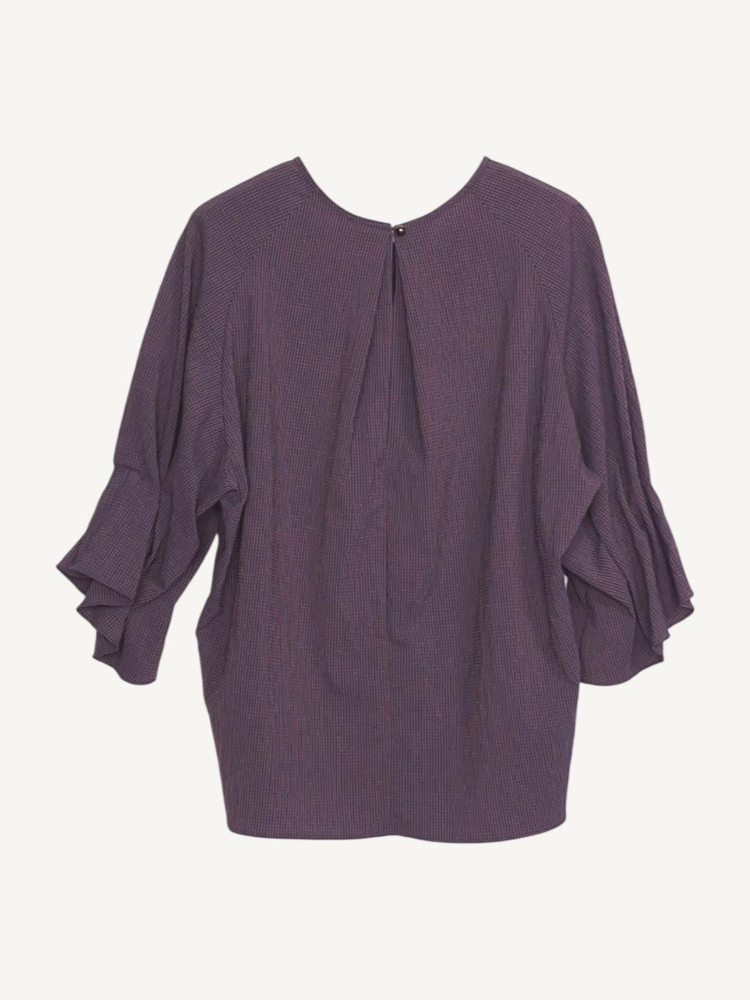 질스튜어트 JILLSTUART 체크 블라우스 88-96-165 [A582] 3