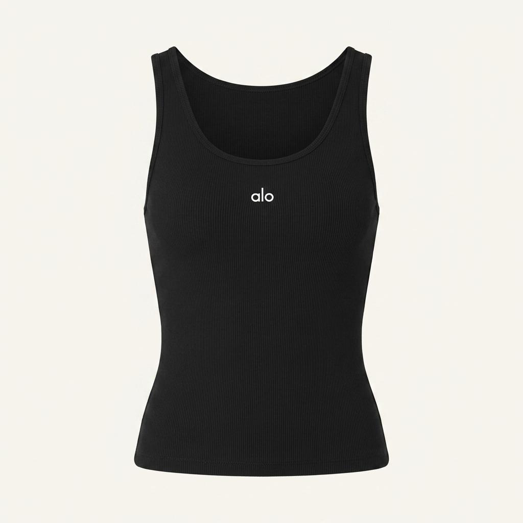 알로 요가 alo Ribbed Prosper Tank 나시 탱크 XS 1