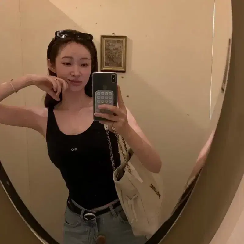 알로 요가 alo Ribbed Prosper Tank 나시 탱크 XXS 2
