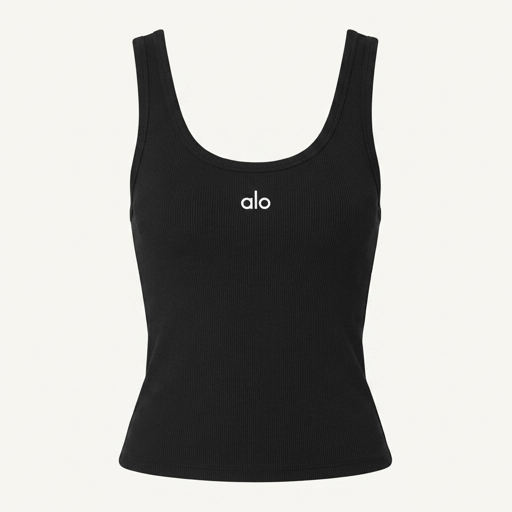 알로 요가 alo Ribbed Prosper Tank 나시 탱크 XXS 1