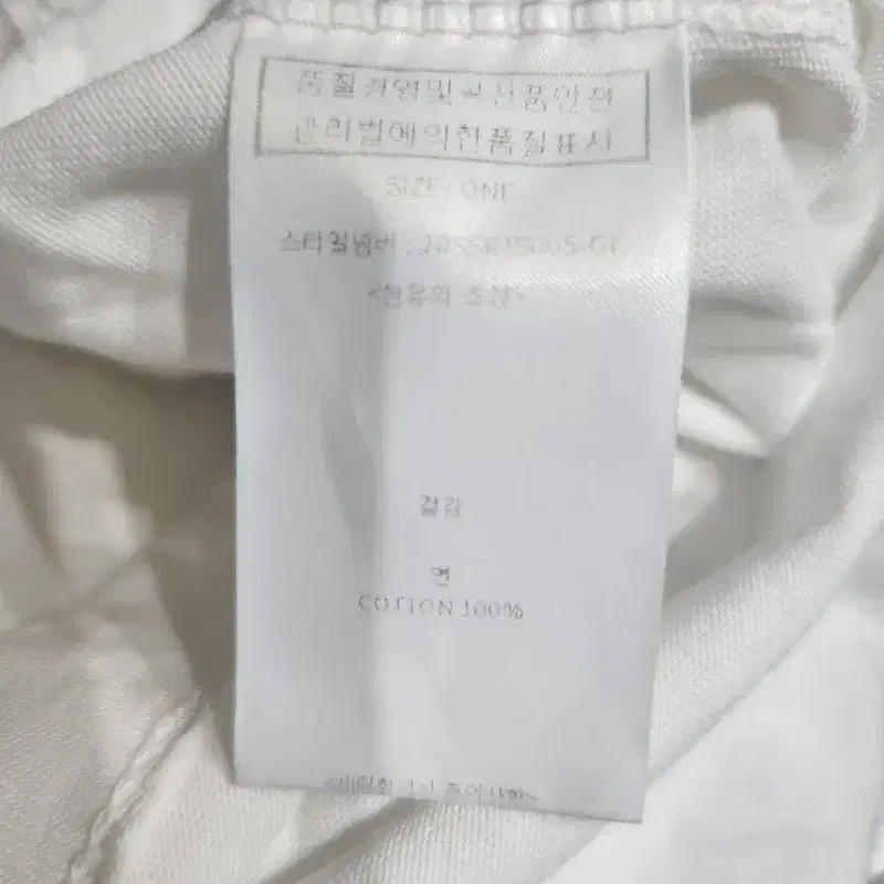 [F]룩캐스트 화이트 라운드 반팔티 8