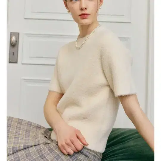 룩캐스트 칼리 소프트 니트 탑 택달린 새상품 6