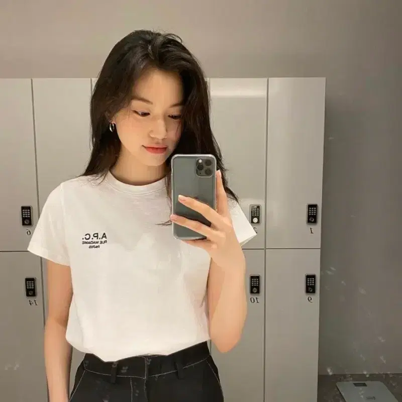 아페쎄 A.P.C. 반팔 티셔츠 페일블루 S 5