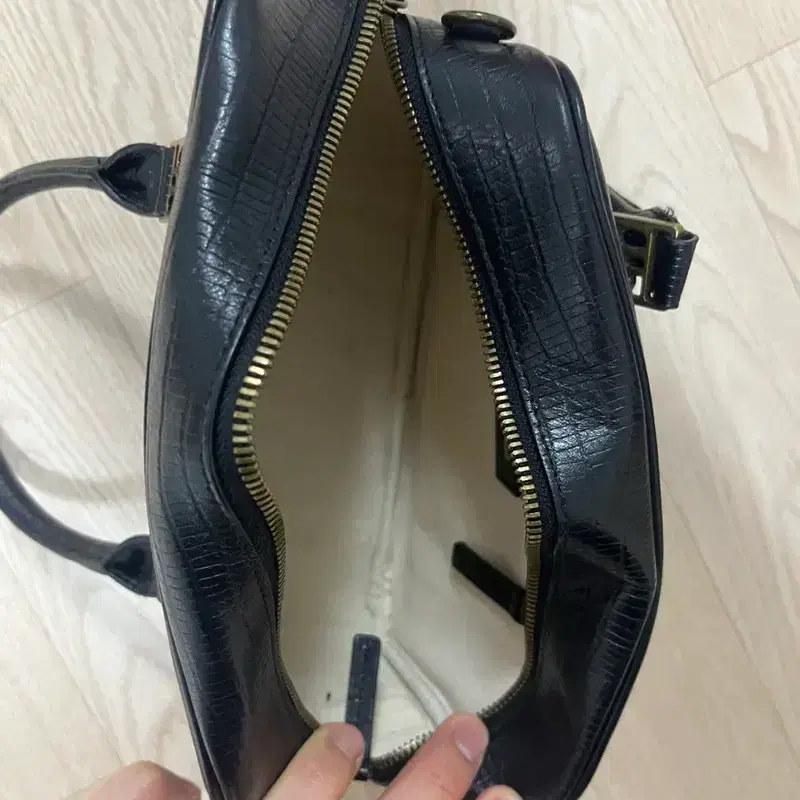 드파운드 파니니백 미니 토트 블랙 4