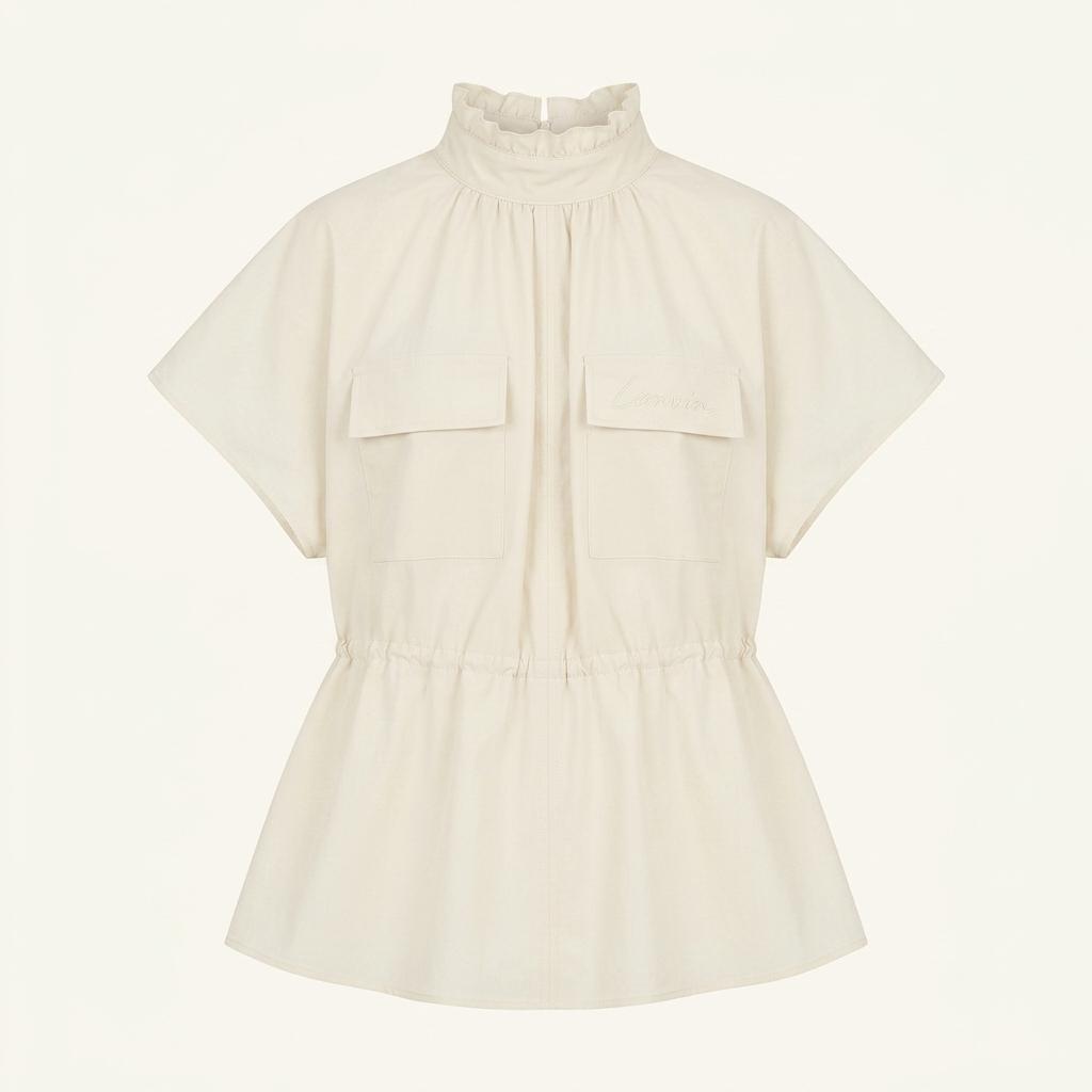 한섬2024랑방LANVIN 오버핏 블라우스66시원 1