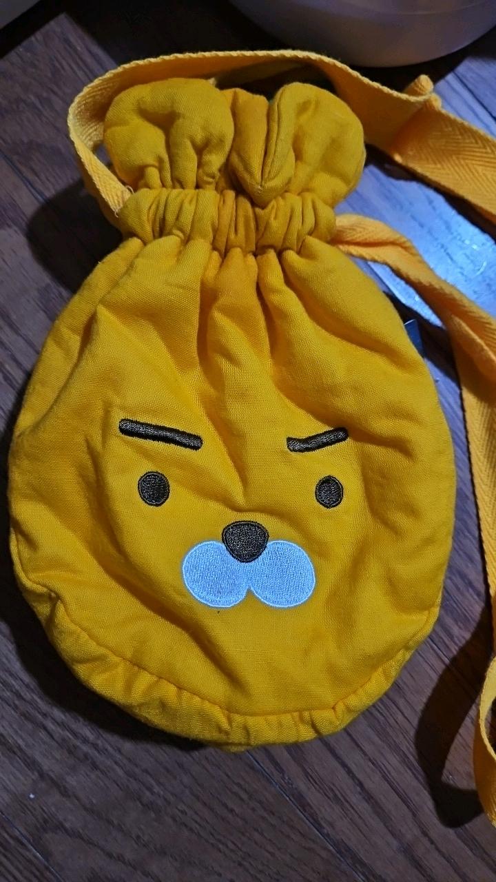 카카오프렌즈 라이언 한라봉 복주머니 파우치 2