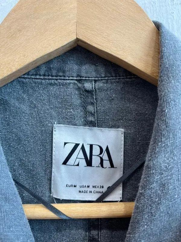 ZARA 자라 퓨어린넨 점프수트 6