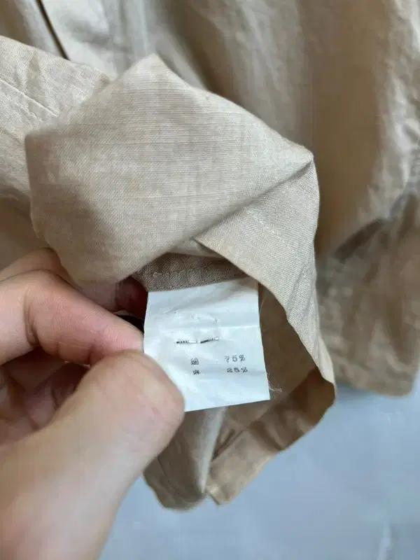 크리스찬 디올 로고 린넨 반팔 셔츠 7