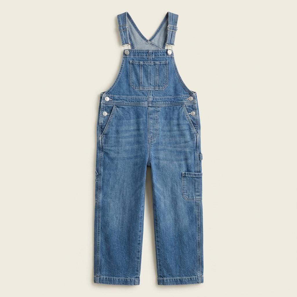 H&M 키즈 데님 멜빵바지 오버롤 1
