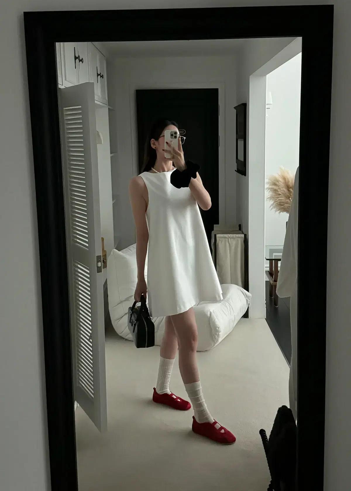 @363 러블리세틴 1cm 2중밴딩 플랫슈즈 245 블랙-새상품 7